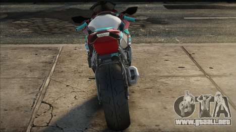 Kawasaki Ninja ZX-10 Hatsune Miku Itansh para GTA San Andreas