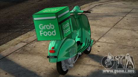 Vespa GrabFood Style para GTA San Andreas