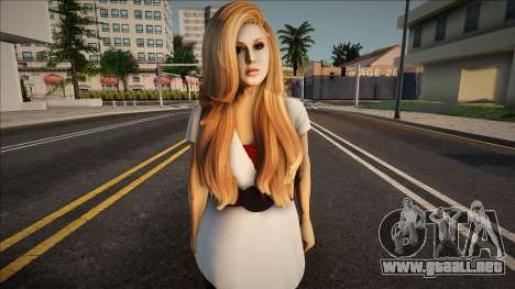 Rubia con curvas para GTA San Andreas