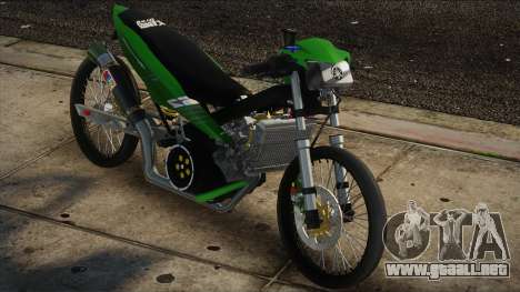 Y15ZR Hijau Ala-ala Drag para GTA San Andreas