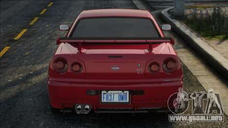 Nissan Skyline GTR v spec I para GTA San Andreas