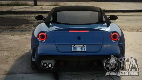 2010 Ferrari 599 GTO V1.4 para GTA San Andreas