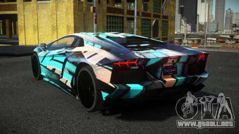 Lamborghini Aventador Bashider S7 para GTA 4