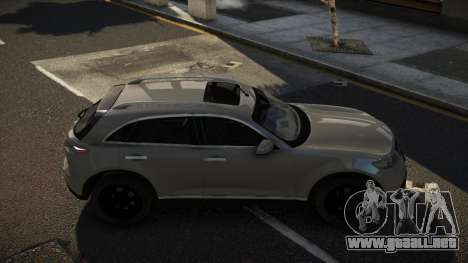 Infiniti FX45 Uzalio para GTA 4