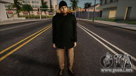 Chico joven en un sombrero y un parque para GTA San Andreas