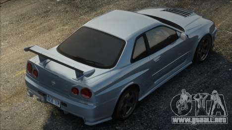 2002 Nissan Skyline GT-R Vspec II (BNR34) para GTA San Andreas