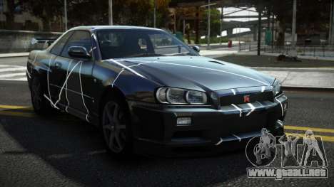 Nissan Skyline R34 Tufusa S11 para GTA 4