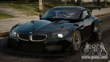 2010 BMW Z4 GT3 (E89) para GTA San Andreas