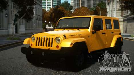 Jeep Wrangler Lihtrau para GTA 4