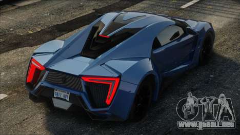 W Motors Lykan Hypersport (SA light) para GTA San Andreas