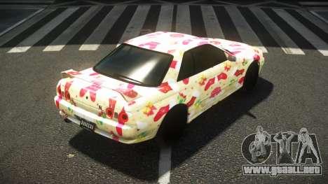 Nissan Skyline R32 Faskbo S12 para GTA 4