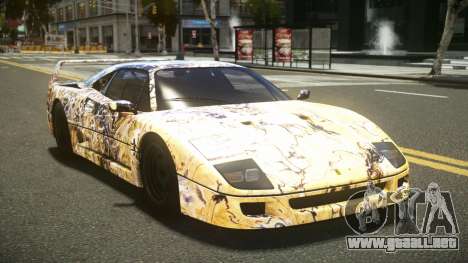 Ferrari F40 Thikorey S12 para GTA 4