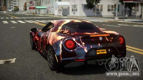 Alfa Romeo 4C Niroku S8 para GTA 4