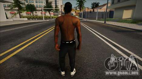 Gizzy con el torso desnudo para GTA San Andreas