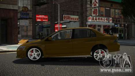 Mitsubishi Lancer Evo VII Dranfi para GTA 4