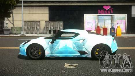 Alfa Romeo 4C Niroku S3 para GTA 4