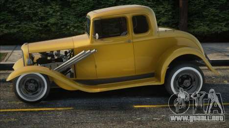 1932 Ford Model B DeLuxe 5W Coupe - Hot Rod para GTA San Andreas