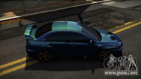 Mitsubishi Lancer Evo X Chudero para GTA 4