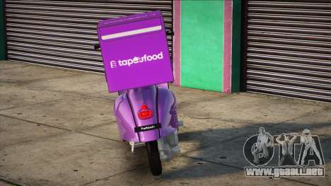 Vespa TapauFood Style para GTA San Andreas