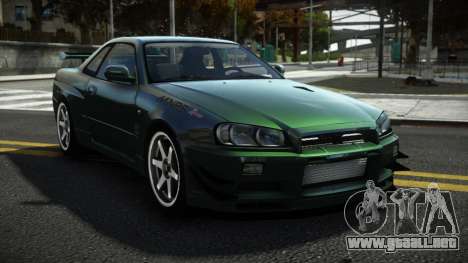 Nissan Skyline R34 Volda para GTA 4