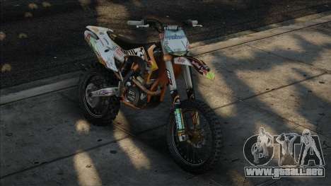 KTM 450 SX-F para GTA San Andreas