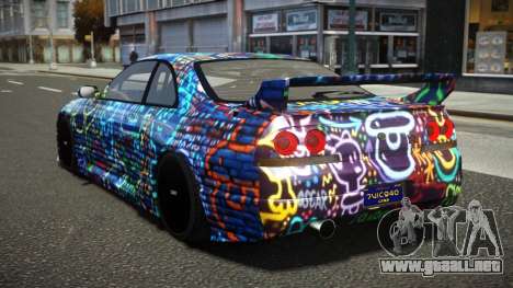 Nissan Skyline R33 Nebung S4 para GTA 4