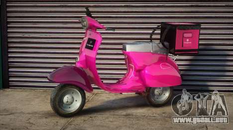 Scooter Vyatka Foodpanda Style para GTA San Andreas