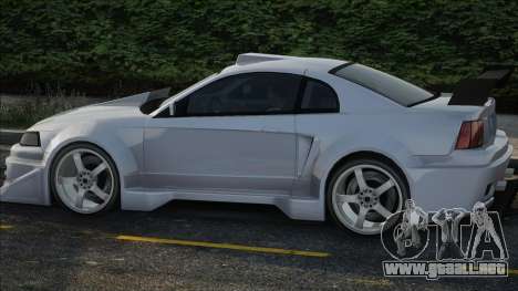 Ford Mustang Custom White para GTA San Andreas