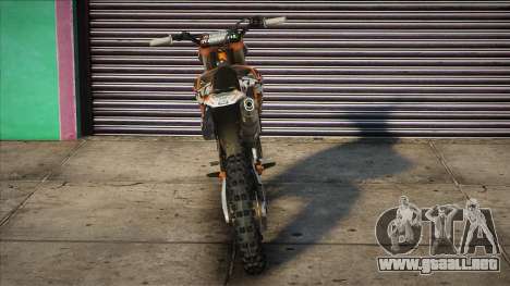 KTM 450 SX-F para GTA San Andreas