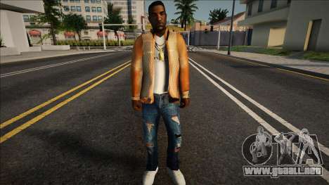 Gizzy con un atuendo de Gucci para GTA San Andreas