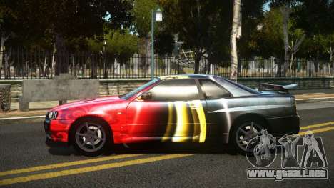 Nissan Skyline R34 Niohashi S12 para GTA 4