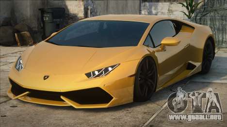 Lamborghini Huracan Gold para GTA San Andreas