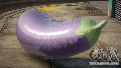 Eggplant Emoji Motorcycle para GTA San Andreas