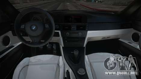 BMW M3 E92 Blak para GTA San Andreas