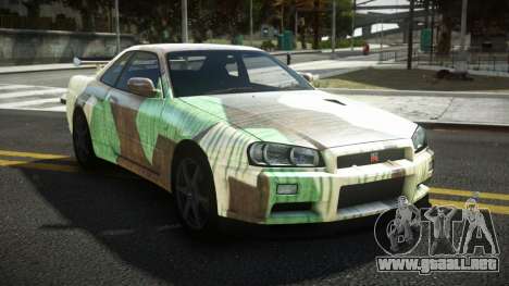 Nissan Skyline R34 Tufusa S14 para GTA 4