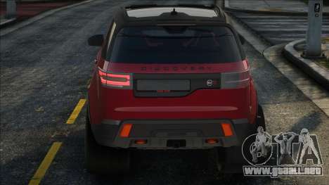 Land Rover Discovery Red para GTA San Andreas