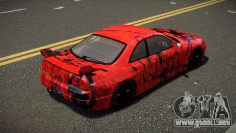 Nissan Skyline R33 Nebung S7 para GTA 4