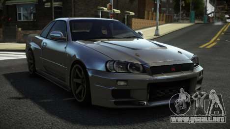 Nissan Skyline R34 Foraz para GTA 4