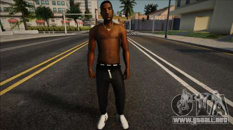 Gizzy con el torso desnudo para GTA San Andreas