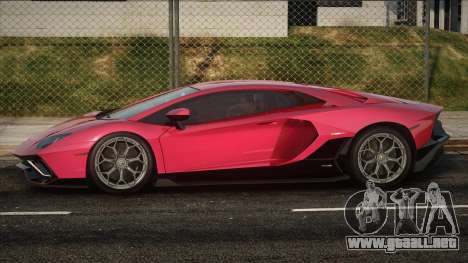 2021 Lamborghini Aventador Ultimae LP 780-4 Glos para GTA San Andreas