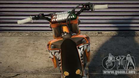 KTM 450 SX-F para GTA San Andreas