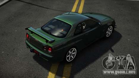 Nissan Skyline R34 Volda para GTA 4