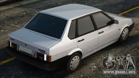 VAZ 21099 Blanco (en stock) para GTA San Andreas