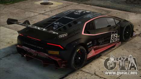 2015 Lamborghini Huracan Super Trofeo v1.1 para GTA San Andreas