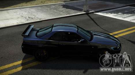 Nissan Skyline R34 Backil para GTA 4