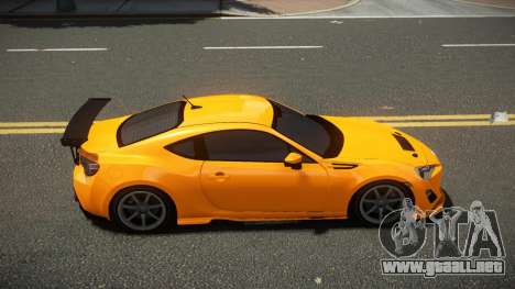 Subaru BRZ Ruliw para GTA 4