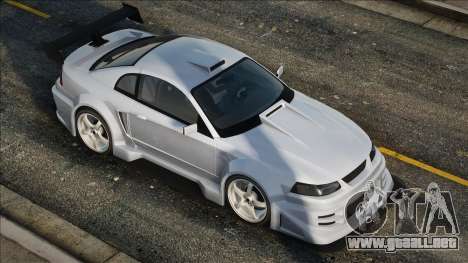 Ford Mustang Custom White para GTA San Andreas