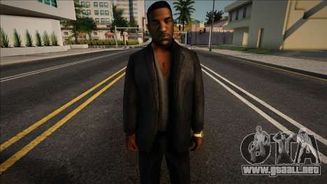 Jizzy en traje de negocios para GTA San Andreas