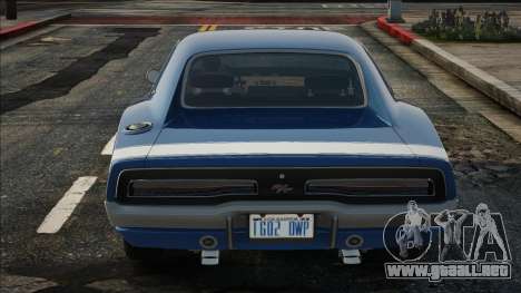 Dodge Charger RT 1970 Blue para GTA San Andreas