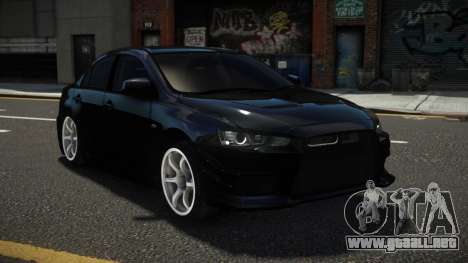 Mitsubishi Lancer Evolution X Lobuya para GTA 4